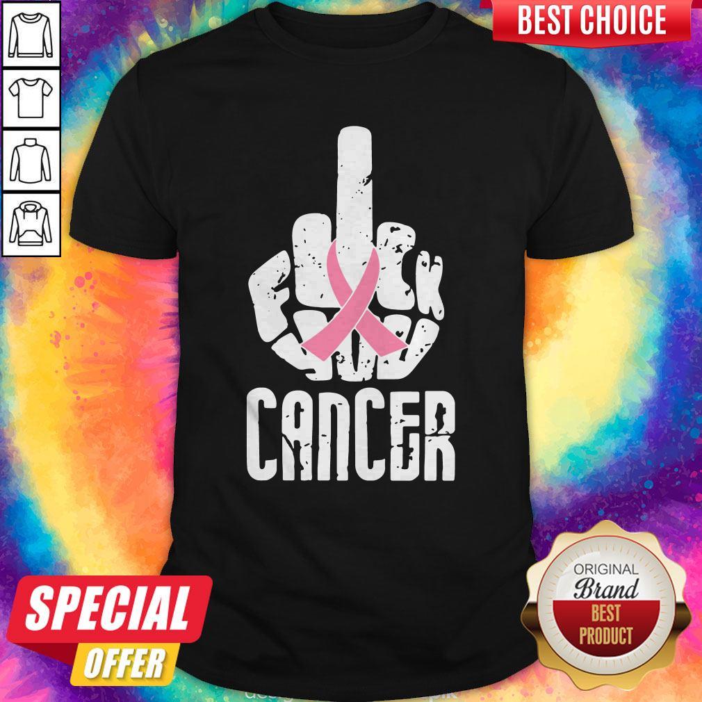 High Quality I Like Fuck You Breast Cancer Shirt