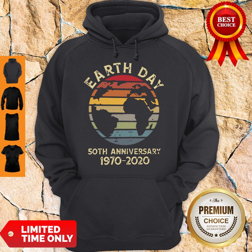 Official Retro Earth Day 50th Anniversary 1970 Retro Sunset Shirt