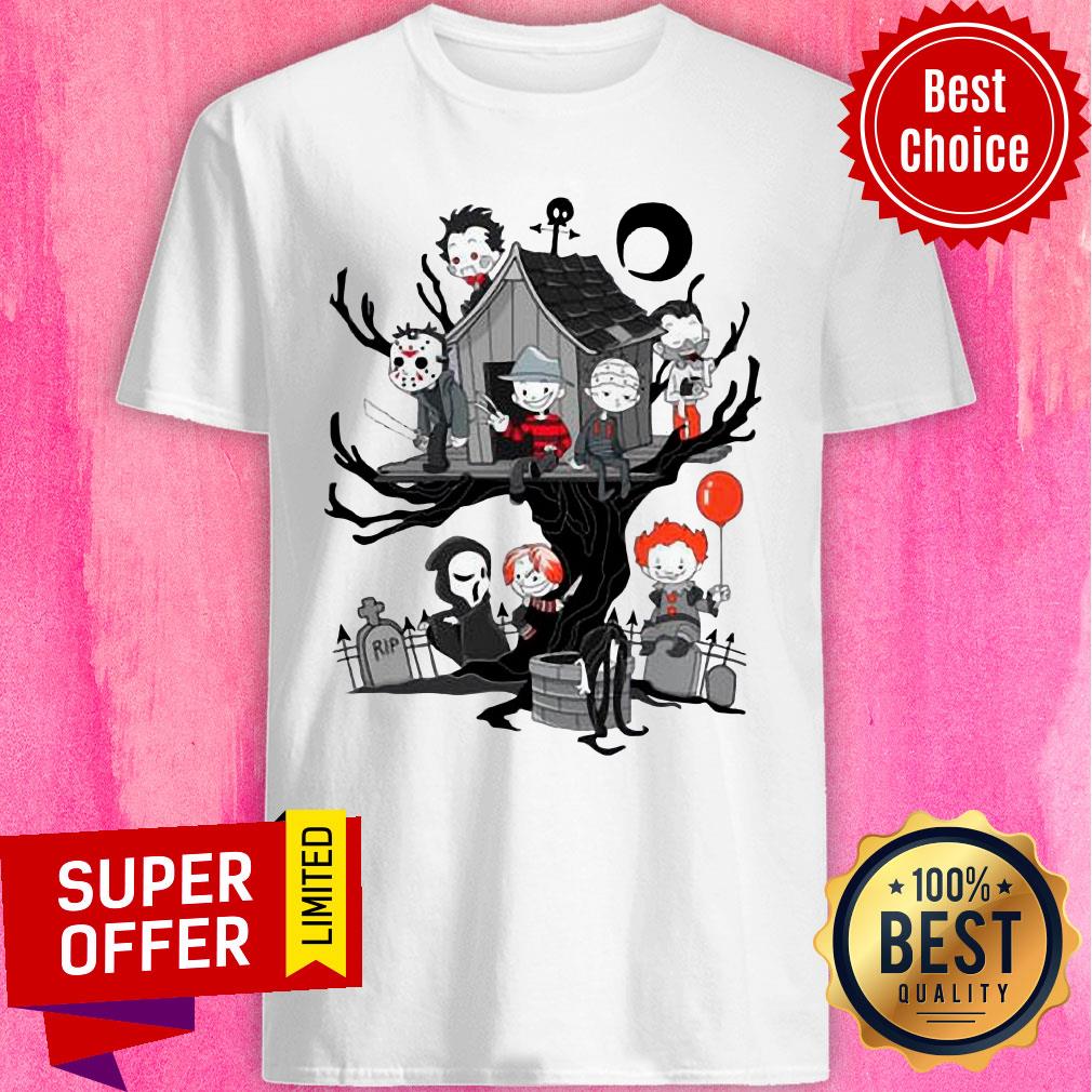 Horror Park Halloween Horror Chibi Characters Shirt