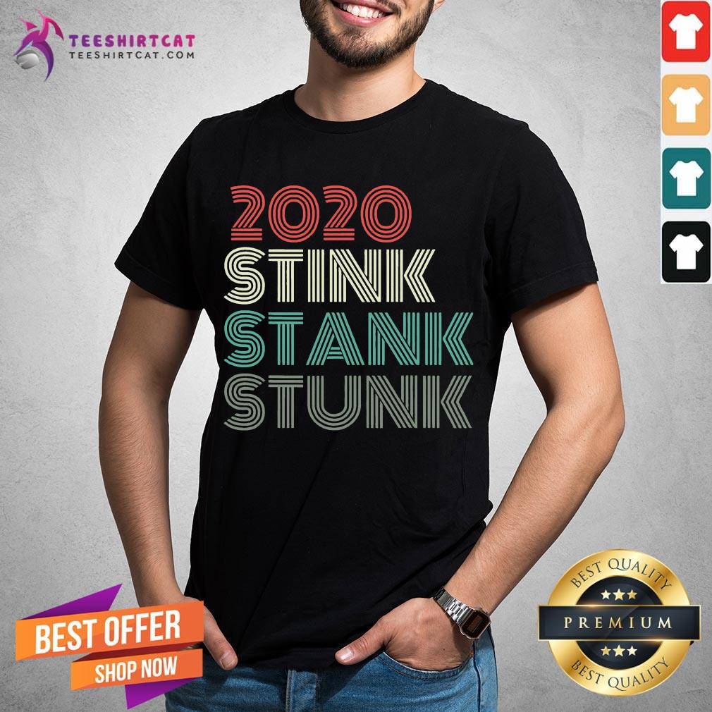 Hot 2020 Stink Stank Stunk Family Christmas Pajamas Vintage Shirt
