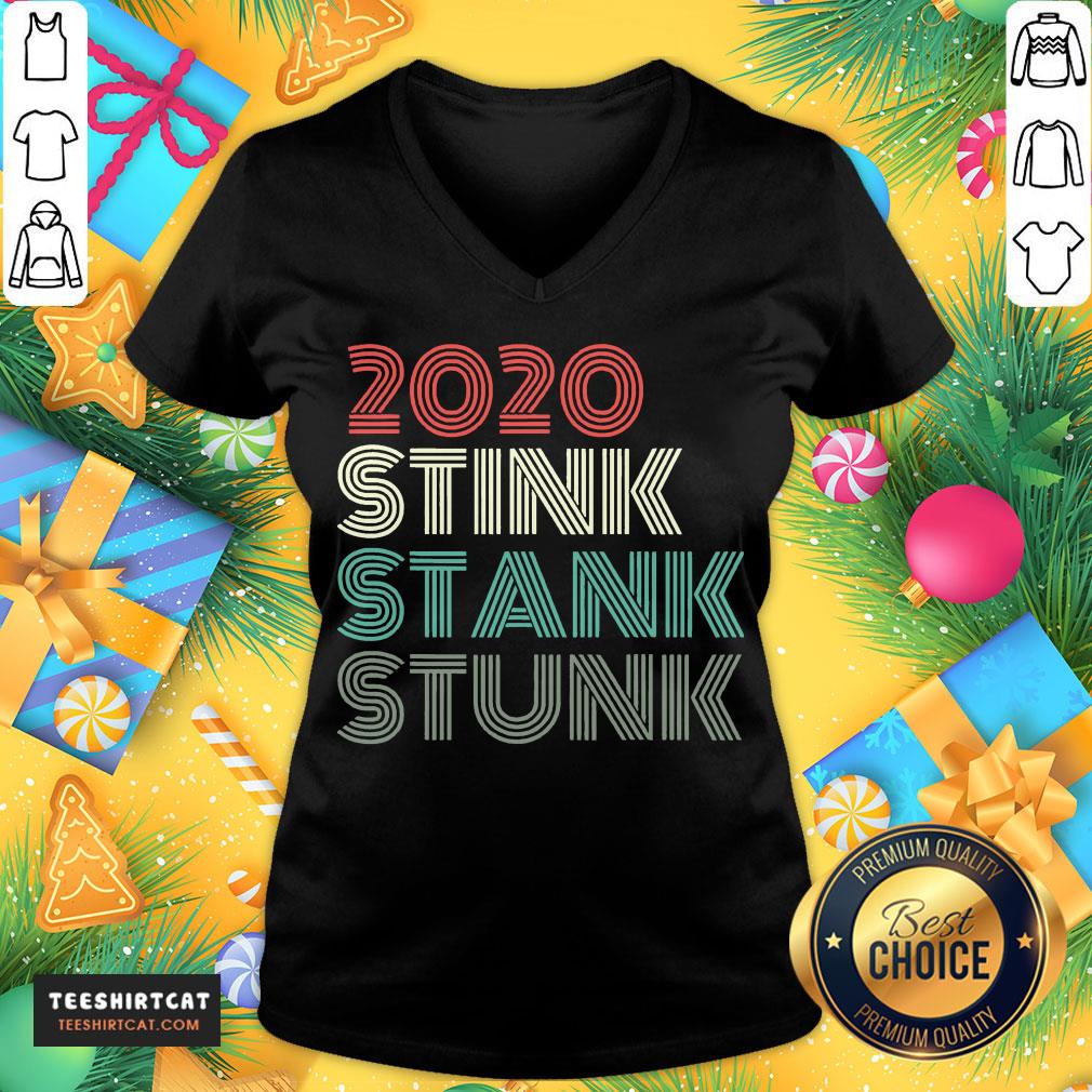 Hot 2020 Stink Stank Stunk Family Christmas Pajamas Vintage Shirt