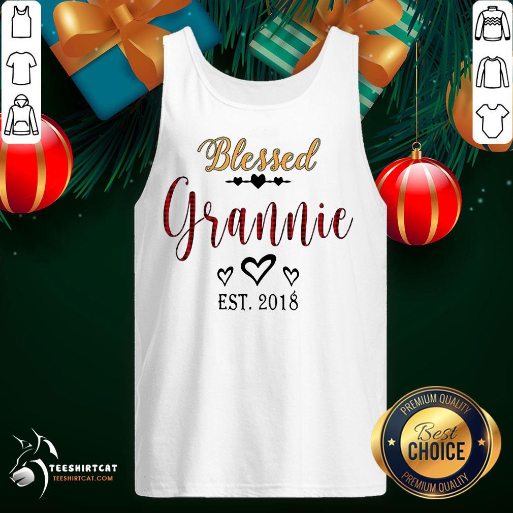 Hot Blessed Grannie Est 2018 Shirt