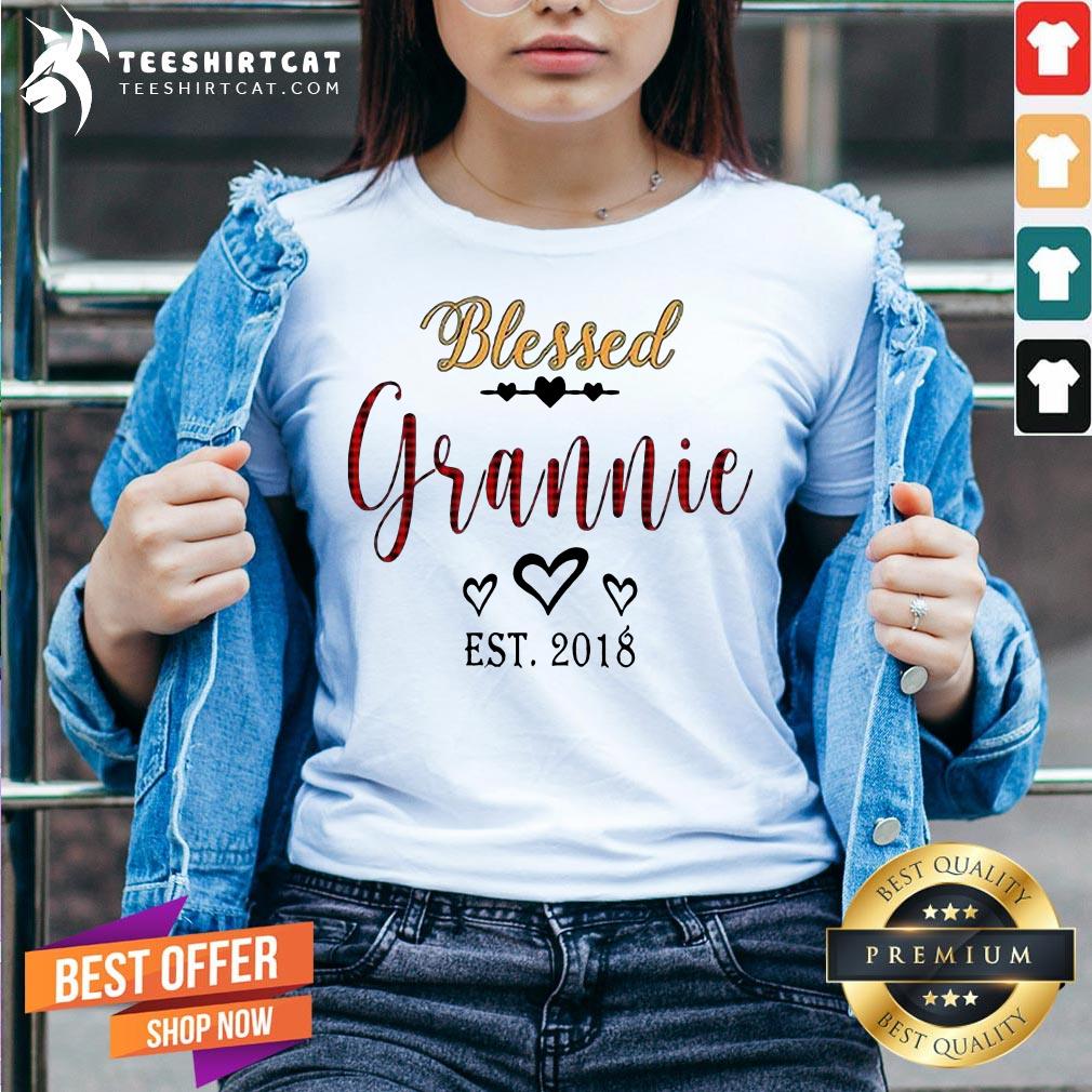 Hot Blessed Grannie Est 2018 Shirt
