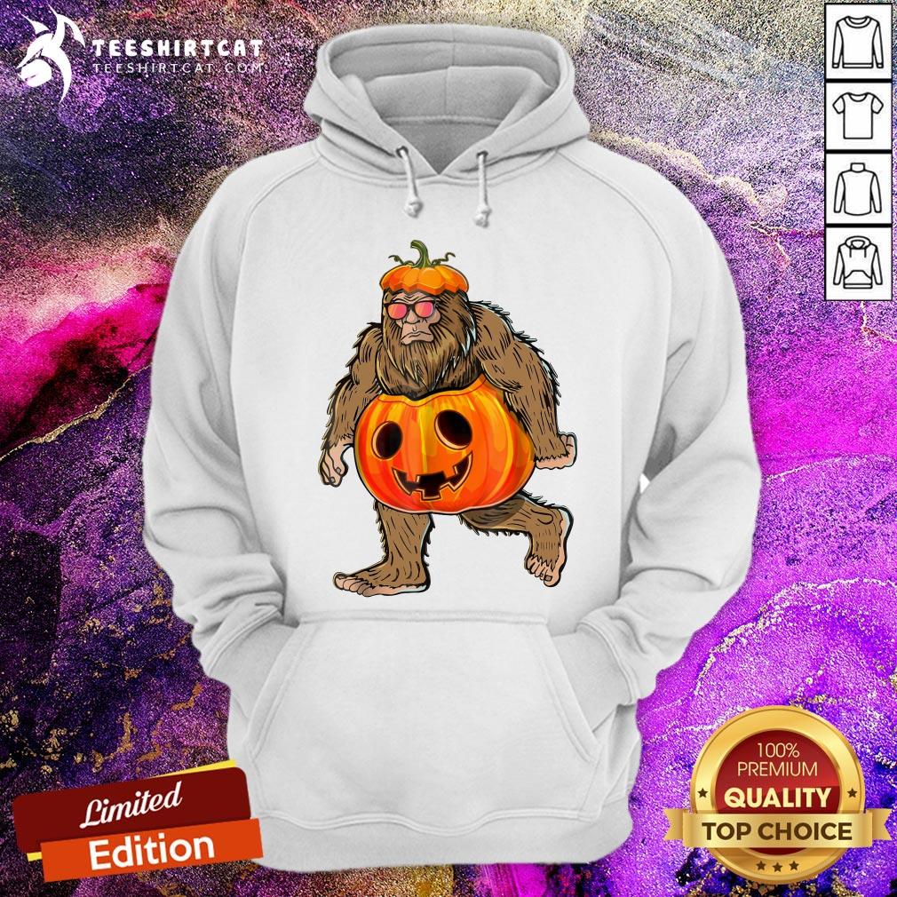 Hot Halloween Bigfoot Pumpkin Shirt
