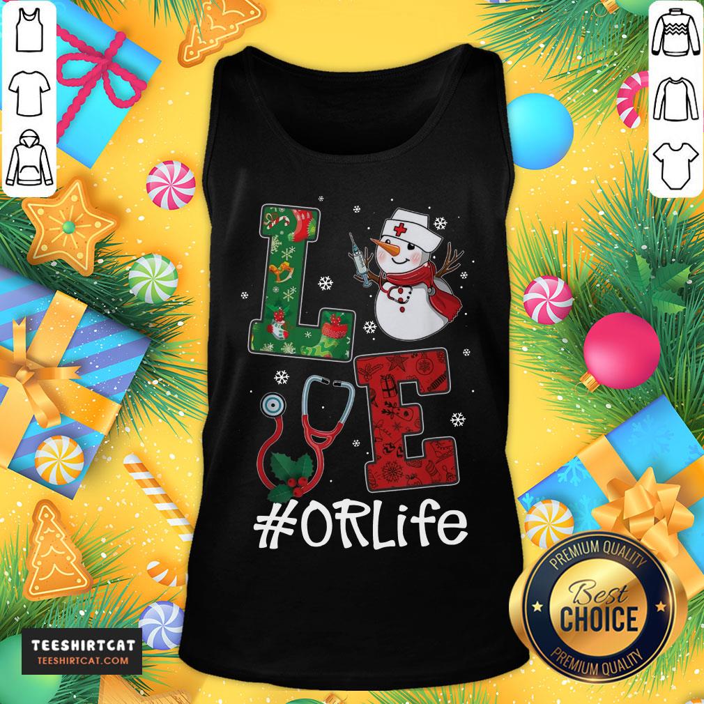 Hot Love Cna Life Snowman Nurse Christmas Shirt