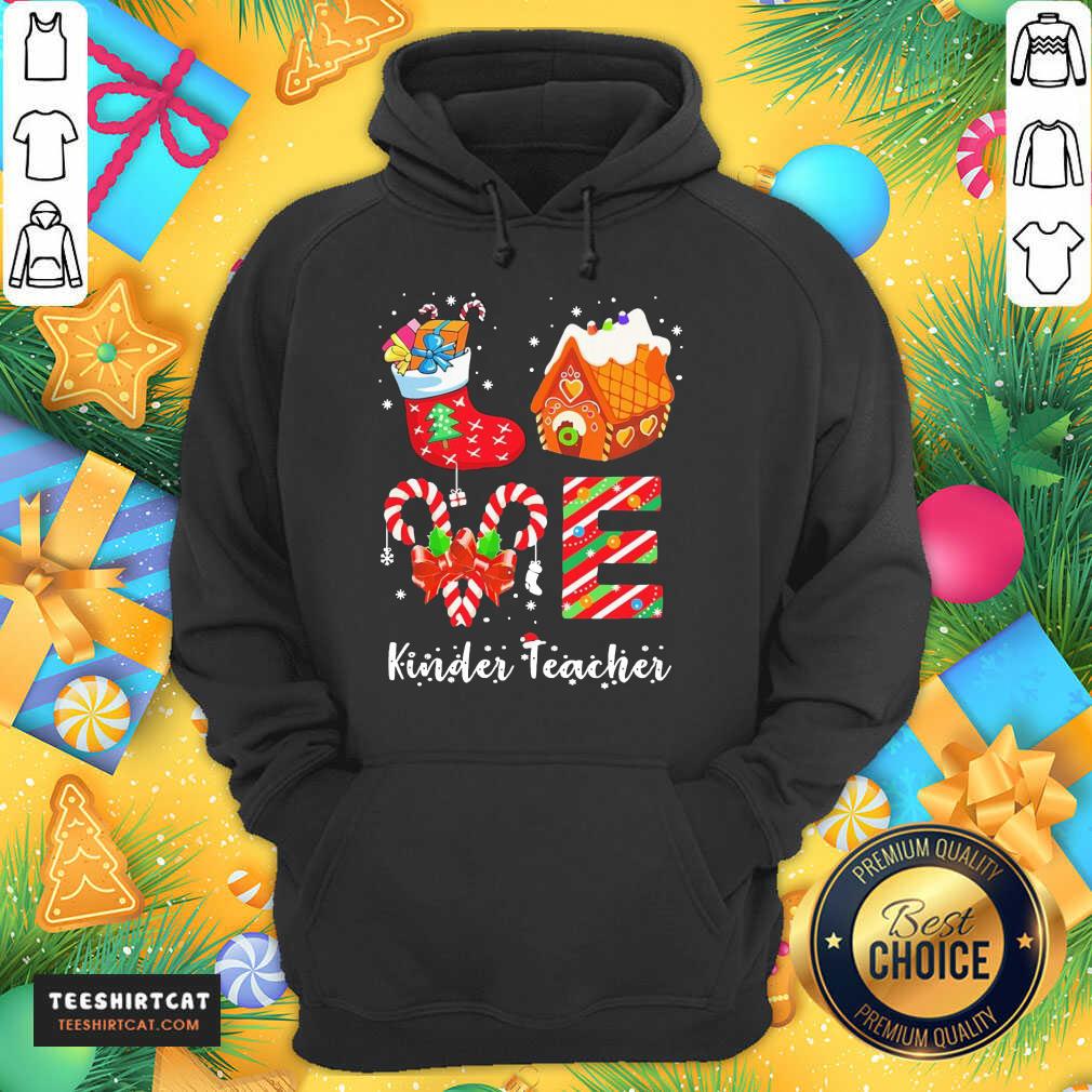 Hot Love Socks House Kinder Teacher Merry Christmas Shirt