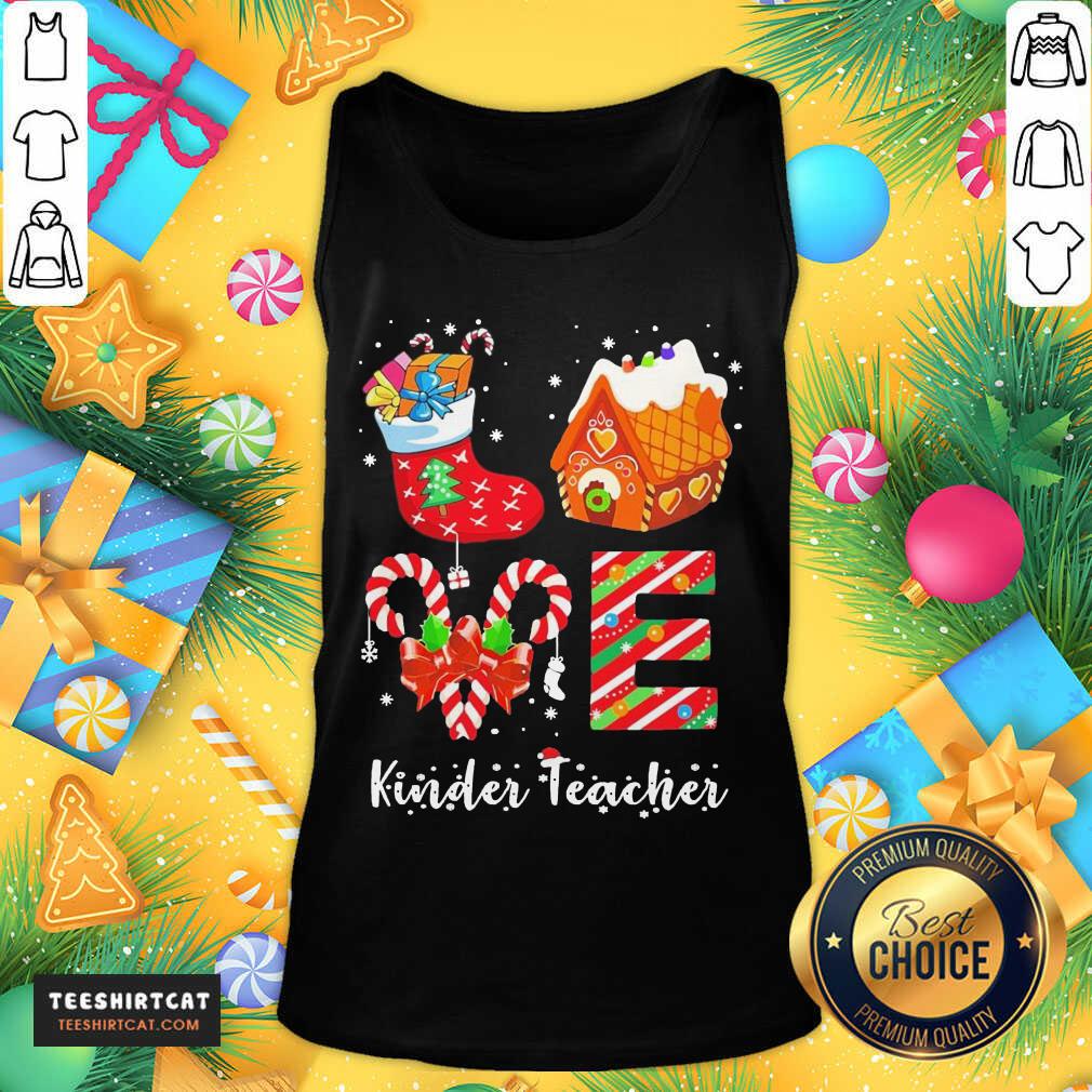 Hot Love Socks House Kinder Teacher Merry Christmas Shirt