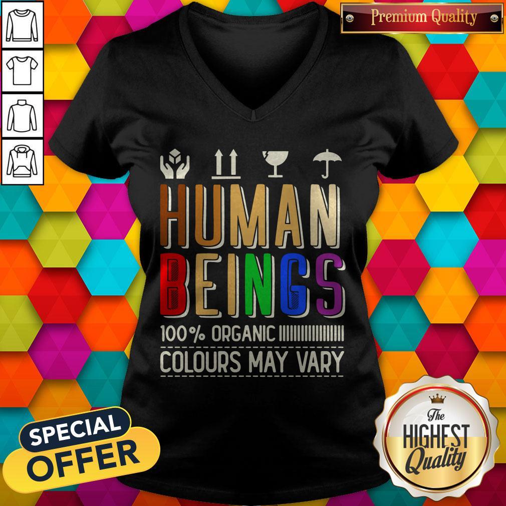 Human Beings Colours May Vary LGBT BLM Shirt