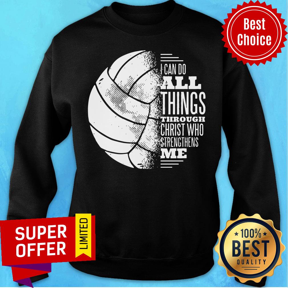 I Can Do All Things Through Christ Who Strendthens Me Ball Shirt