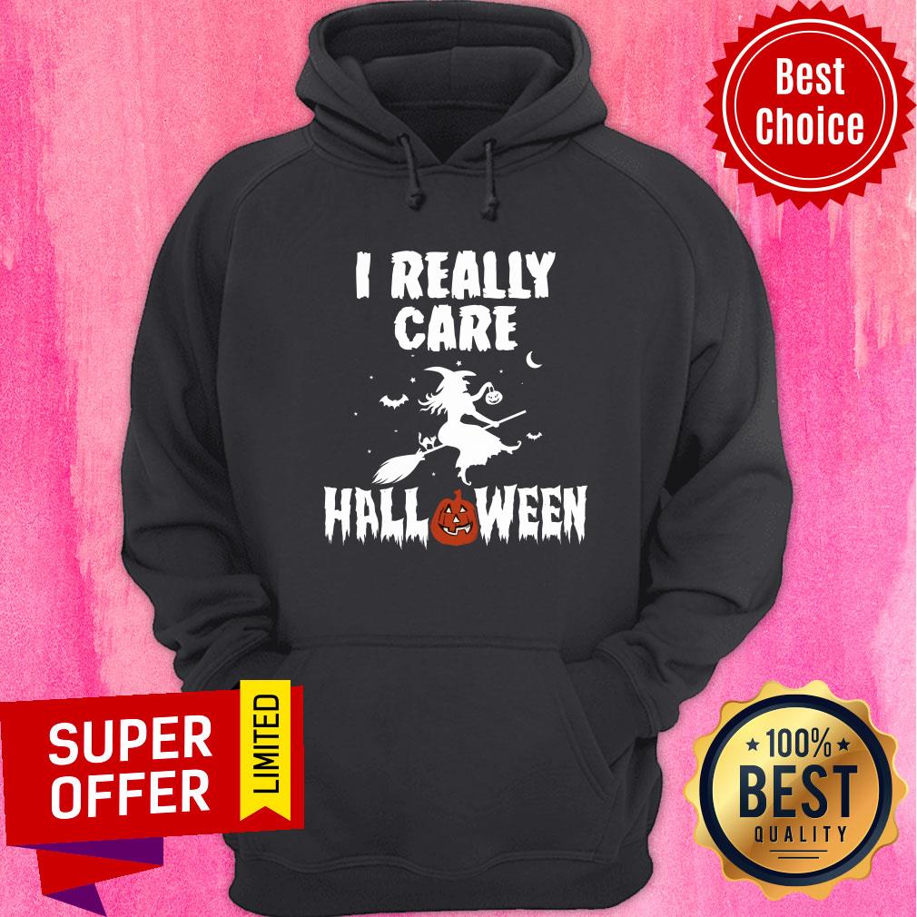 I Really Care Witch Halloween Shirt