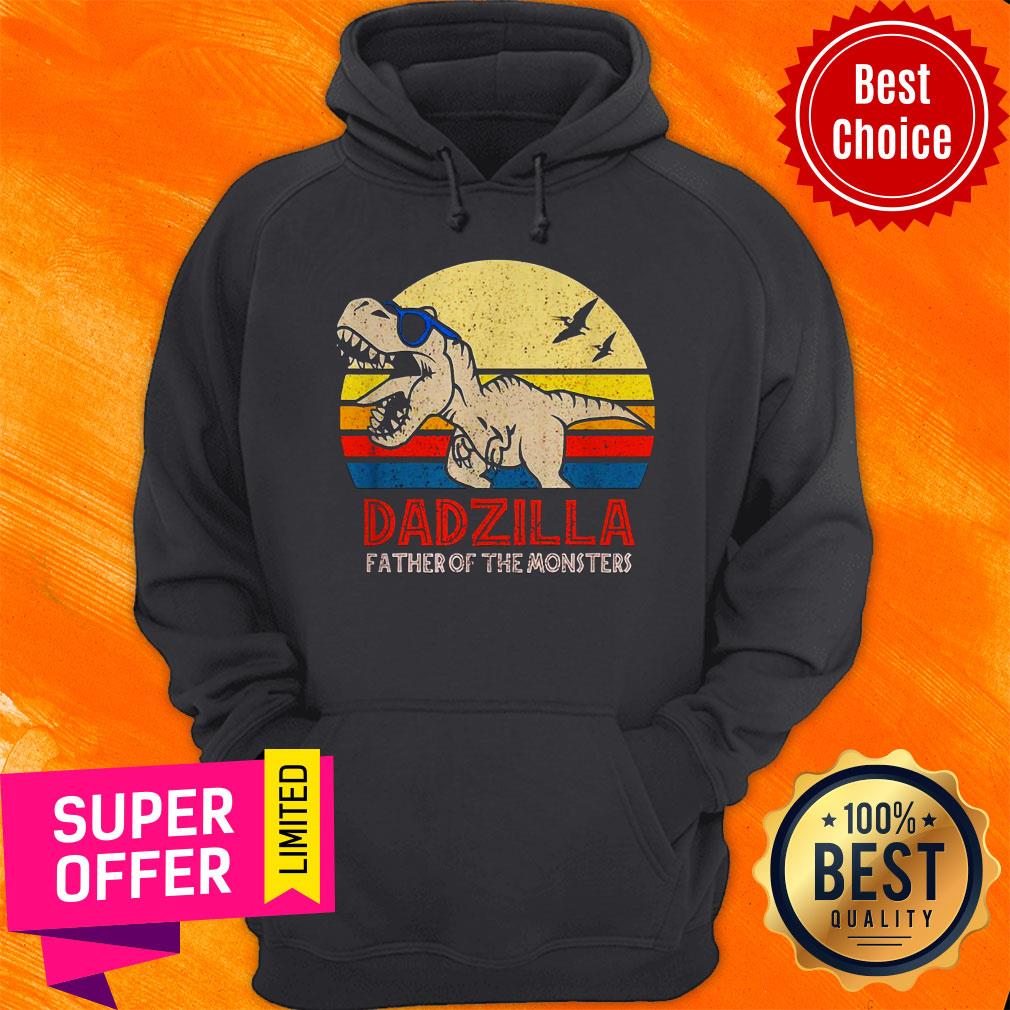 Nice Dadzilla Father Of The Monsters Vintage Shirt