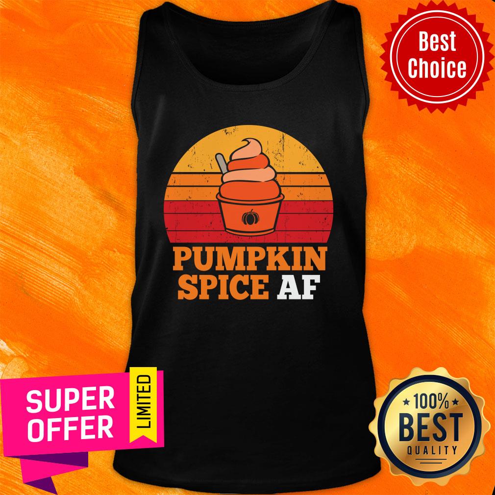 Icecream Pumpkin Spice Af Halloween Vintage Shirt