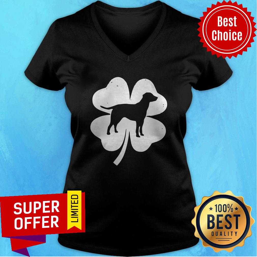 Irish Shamrock Leaf Labrador Dog St. Patrick’s Day Shirt