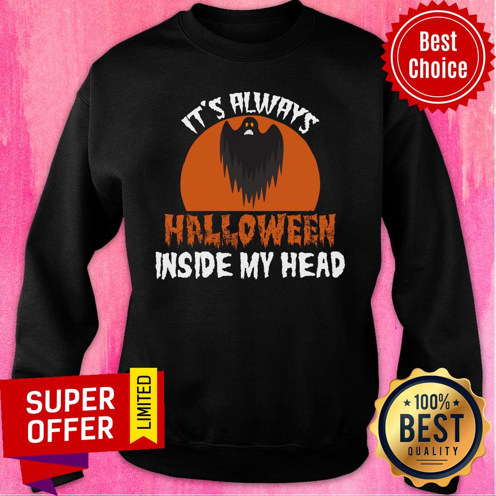 It's Always Halloween Inside My Head Bat Shirt