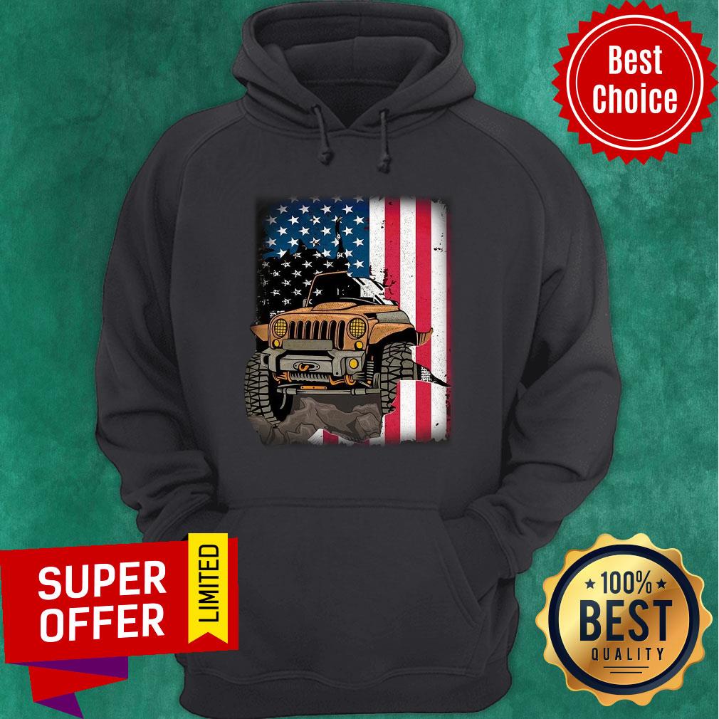 JP Wall Flag Jeep USA Flag Shirt