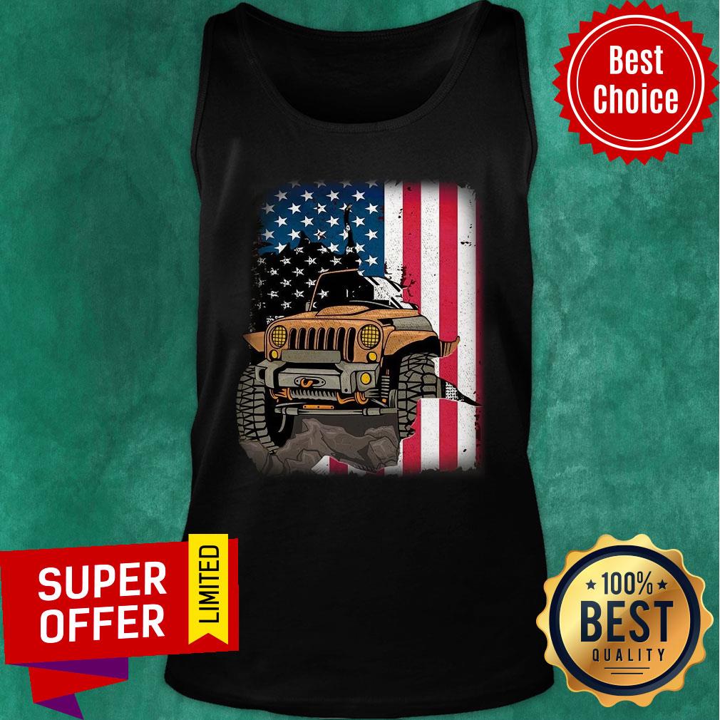 JP Wall Flag Jeep USA Flag Shirt