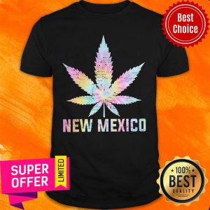 Awesome Weed Marijuana New Mexico To Map Shirt