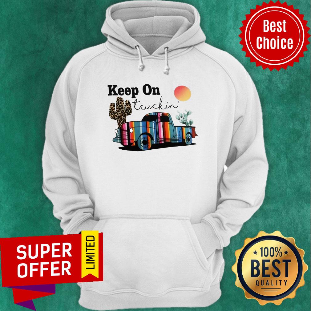 Keep On Truckin' Cactus Car Shirt