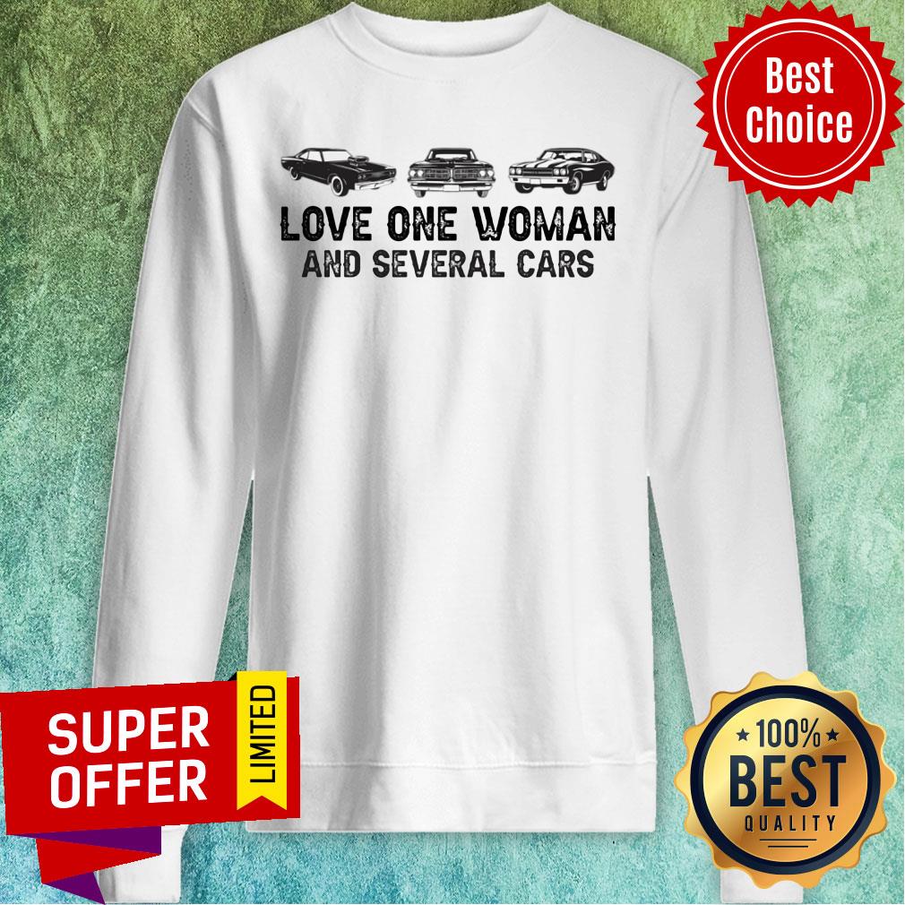Love One Woman And Several Cars Shirt