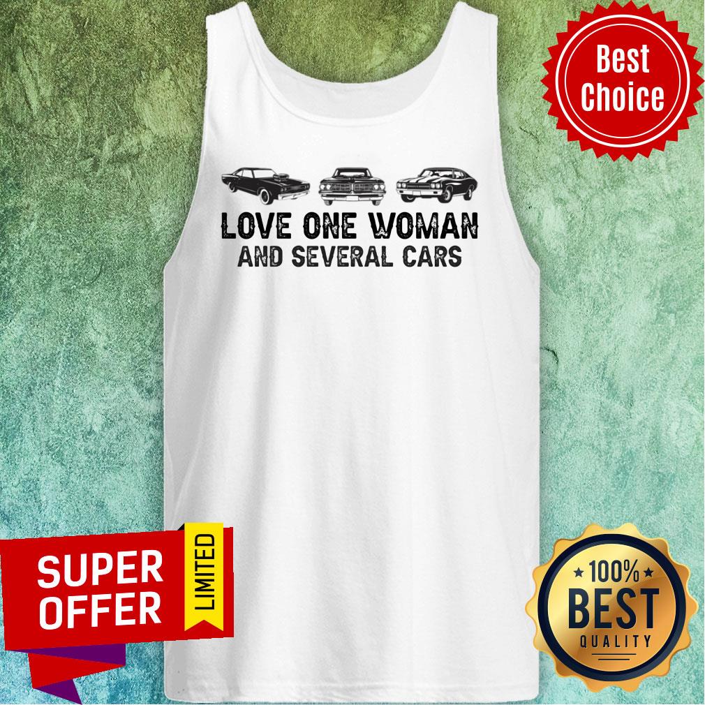 Love One Woman And Several Cars Shirt