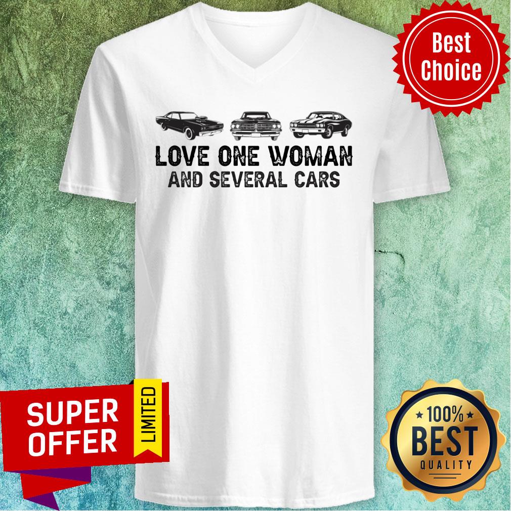 Love One Woman And Several Cars Shirt