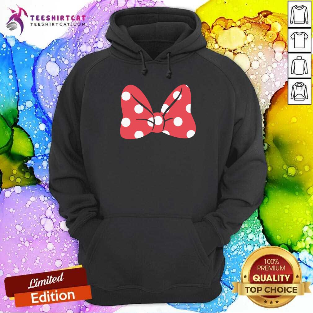 Lovely Minie Mouse Bow Tie Shirt