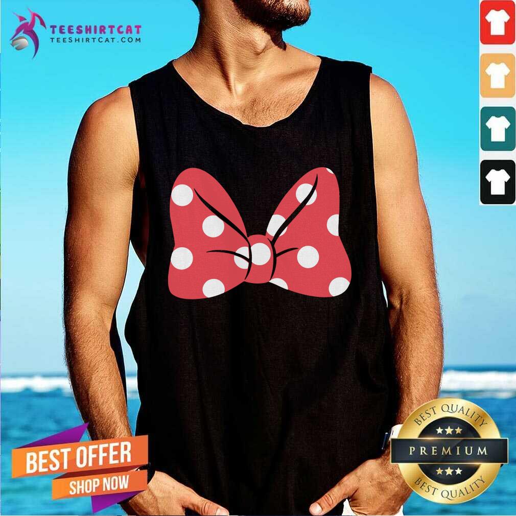 Lovely Minie Mouse Bow Tie Shirt