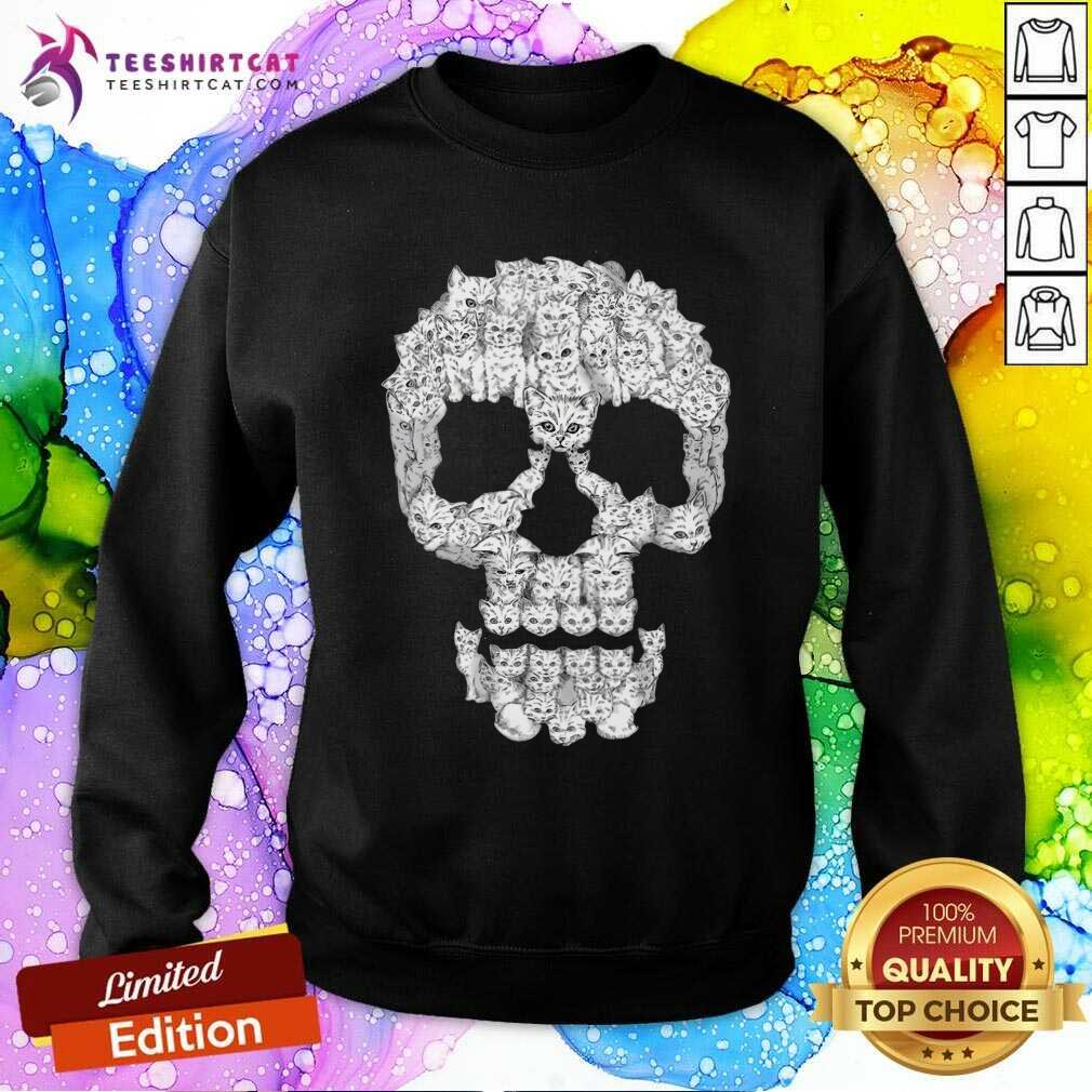Lovely Skull Cat Beautiful Shirt