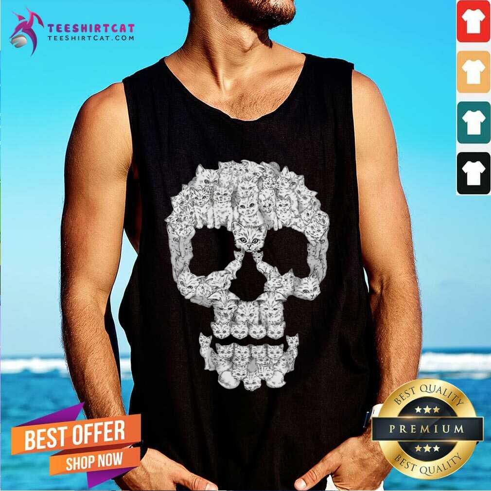 Lovely Skull Cat Beautiful Shirt