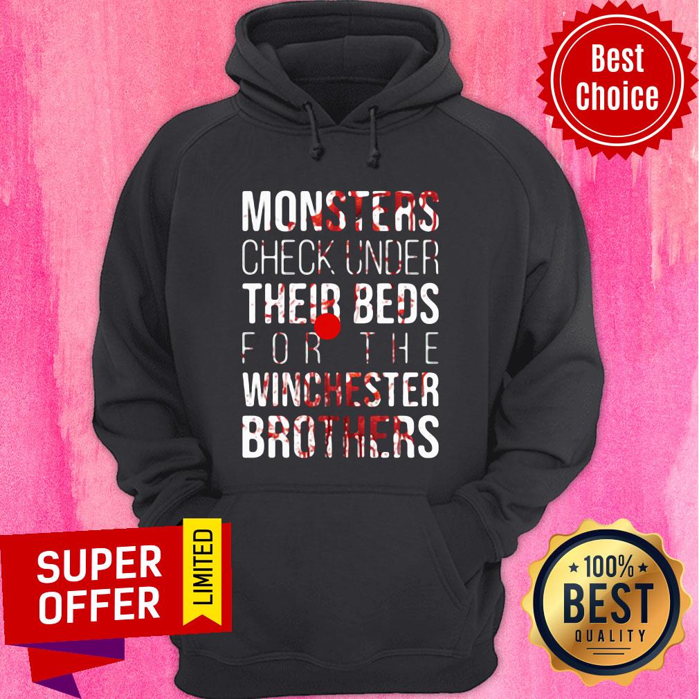 Monster Check Under Their Beds For The Winchester Brothers Shirt