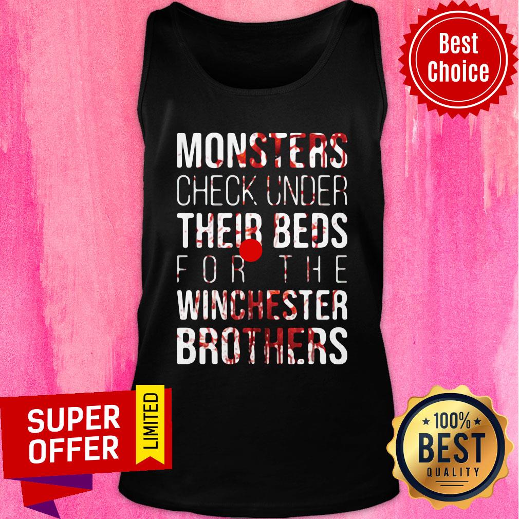 Monster Check Under Their Beds For The Winchester Brothers Shirt