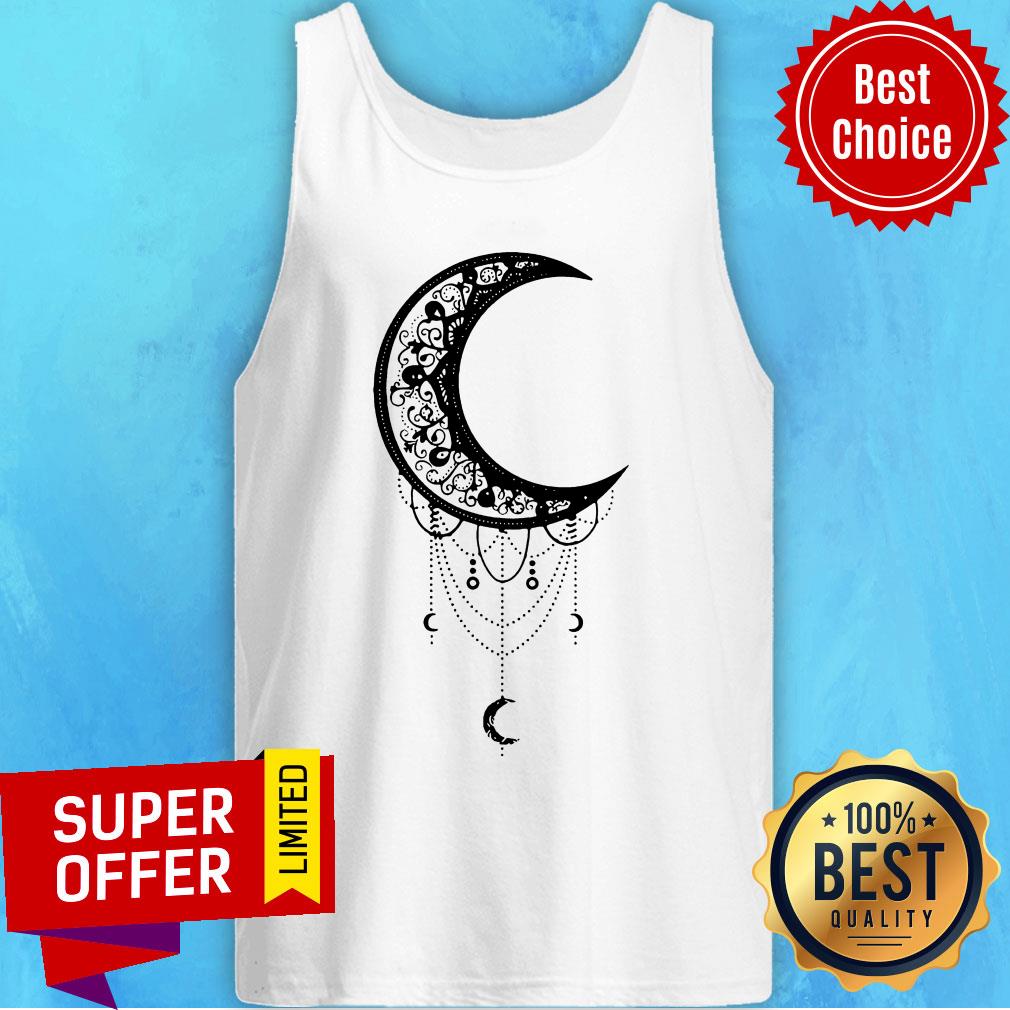 Moon Aesthetic Lunar Artsy Goth Witchy Shirt