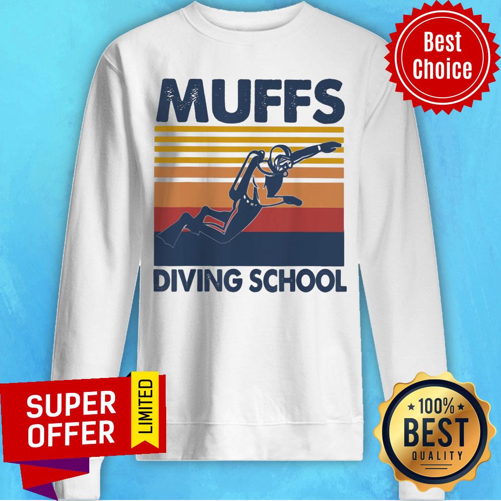 Muffs Diving School Vintage Retro Shirt