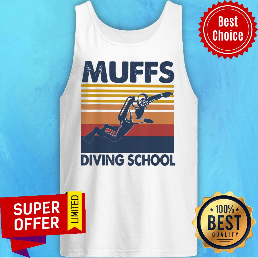 Muffs Diving School Vintage Retro Shirt