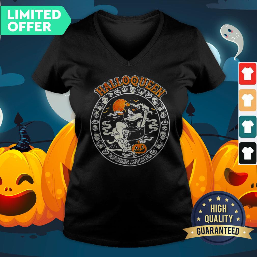 Murder Apparel Skeleton Pumpkin Halloween Shirt