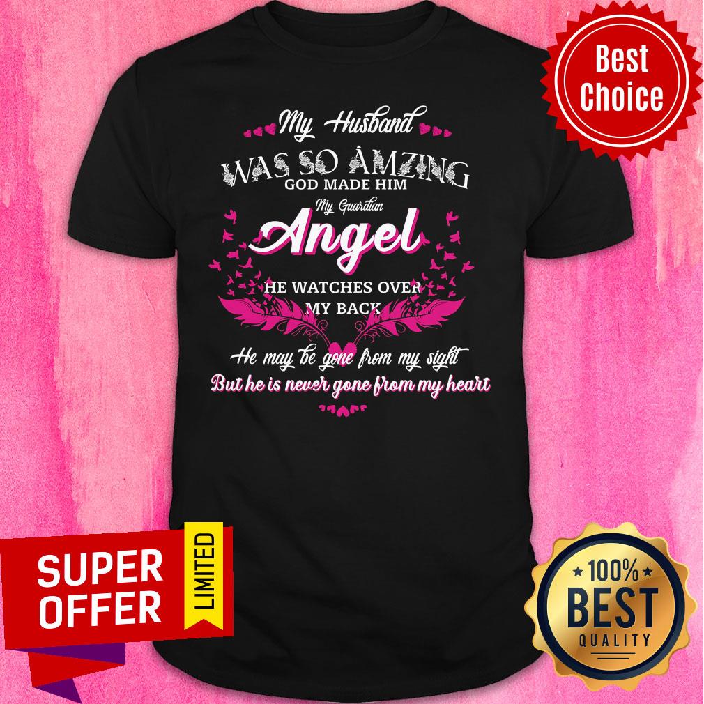 My Husband So Amazing Angel Shirt
