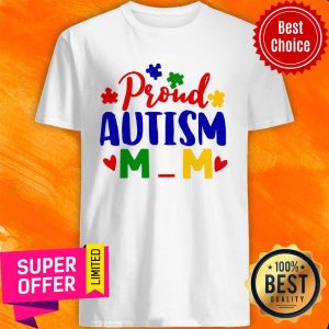 Official Proud Autism Mom Shirt