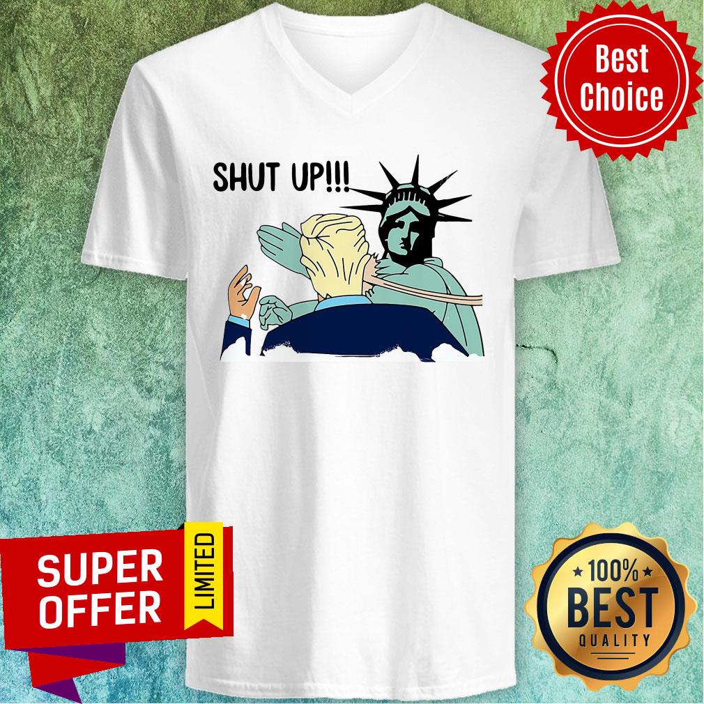 Premium Liberty Slap Donald Trump Shut Up Shirt