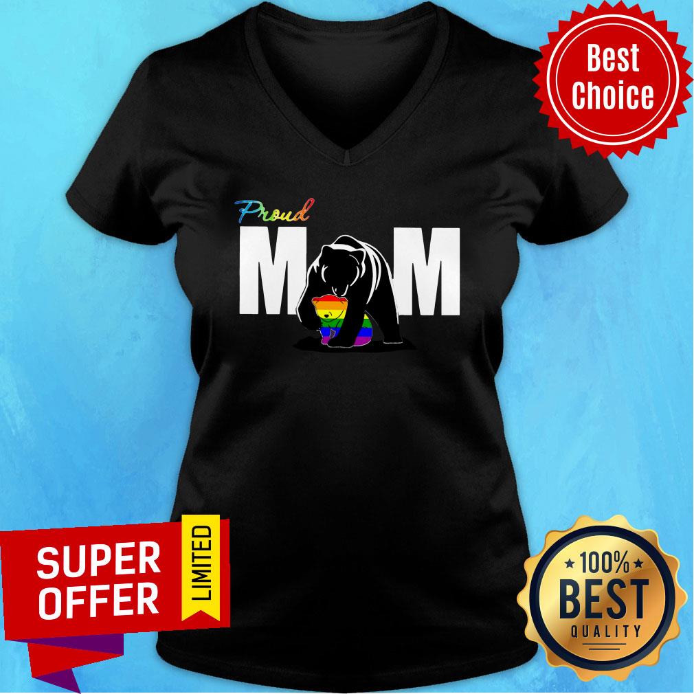 Nice Bear Proud Mom LGBT Shirt