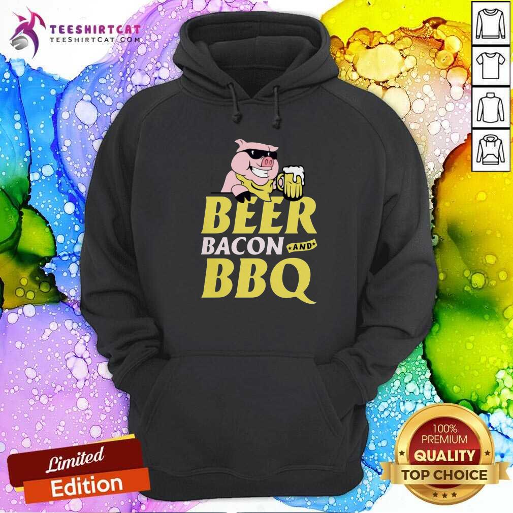 Nice Beer Bacon And BBQ Pig Shirt