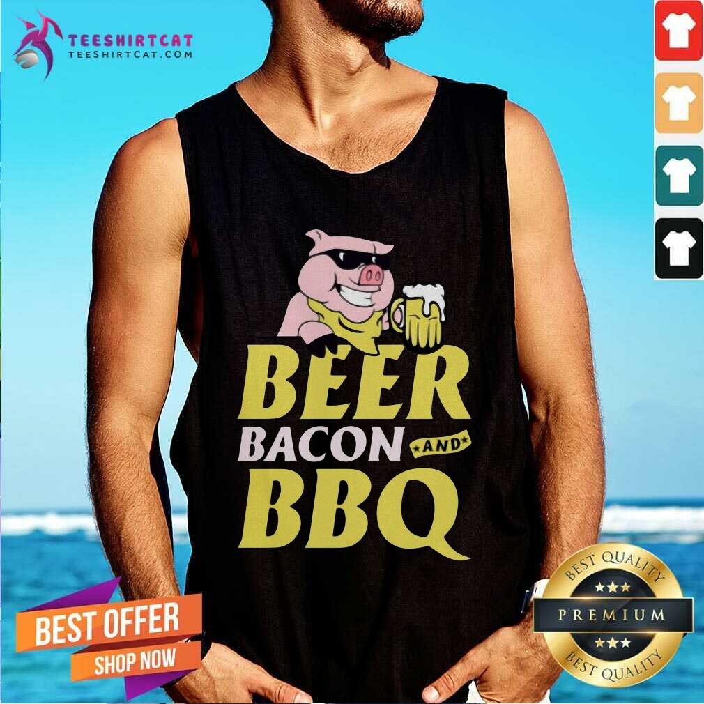 Nice Beer Bacon And BBQ Pig Shirt