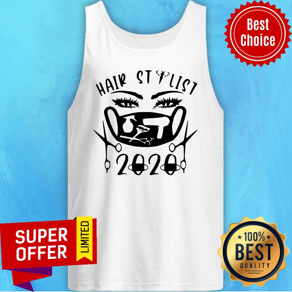 Nice Black Hair Stylist 2020 Face Mask Shirt