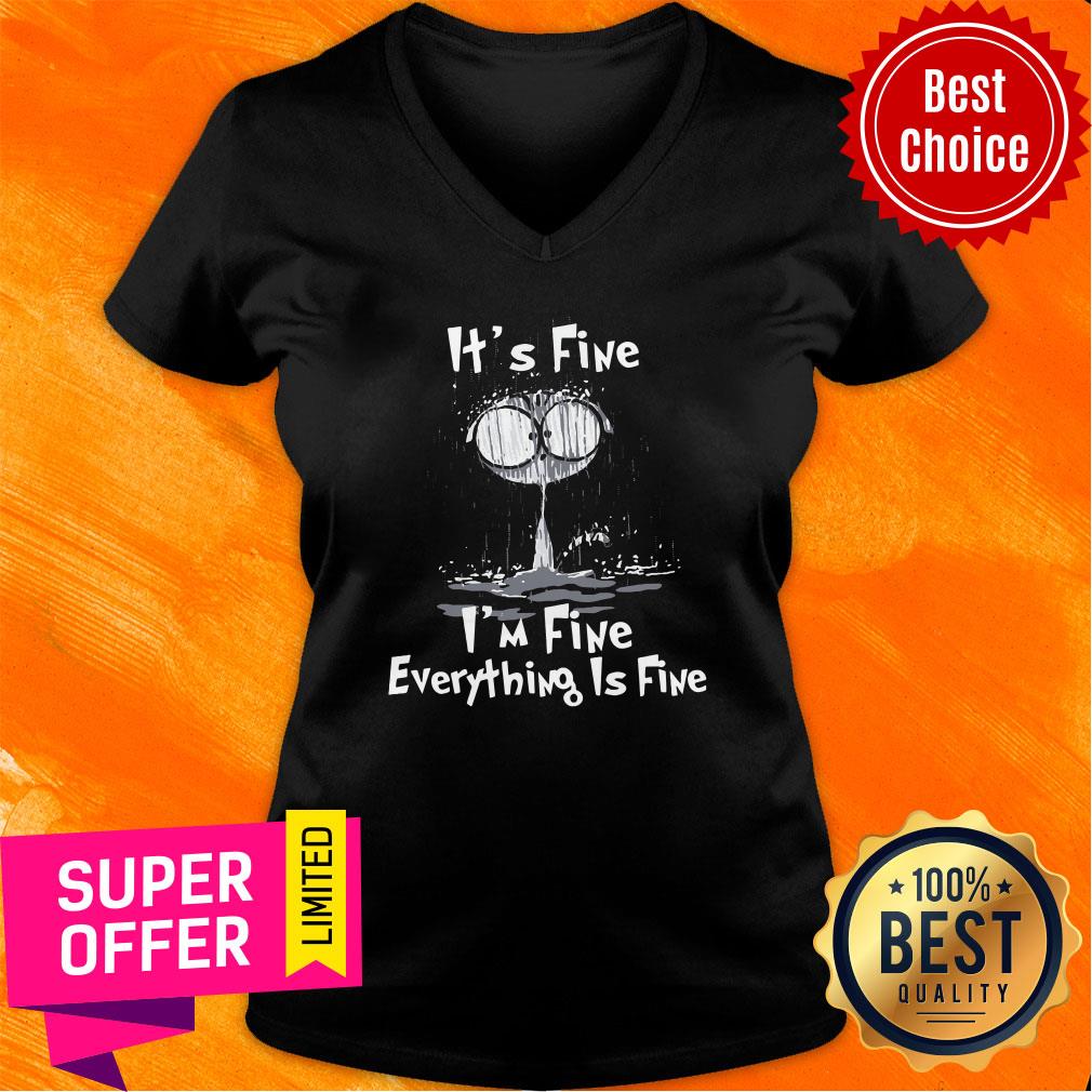 Nice Cat It’s Fine I’m Fine Everything Is Fine Shirt
