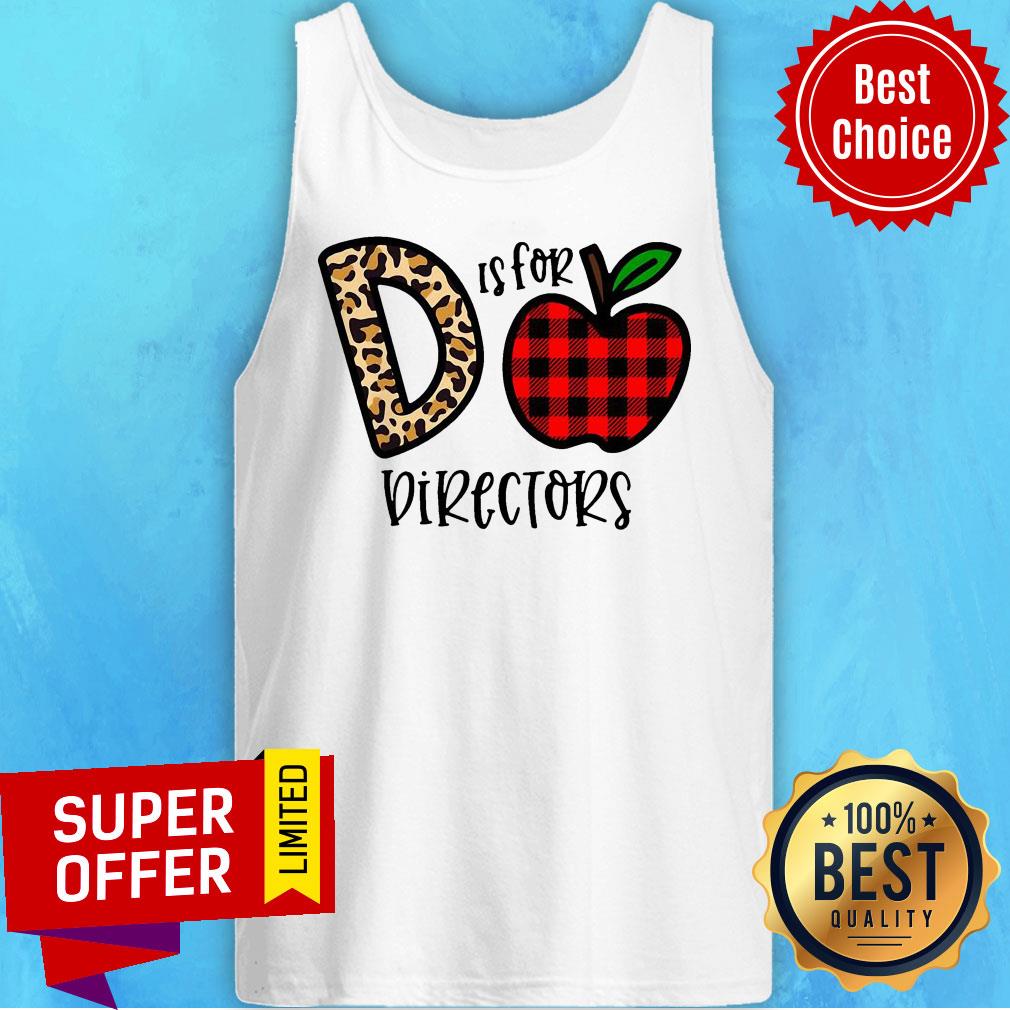 Nice D Leopard Is For Teacher Directors Apple Shirt