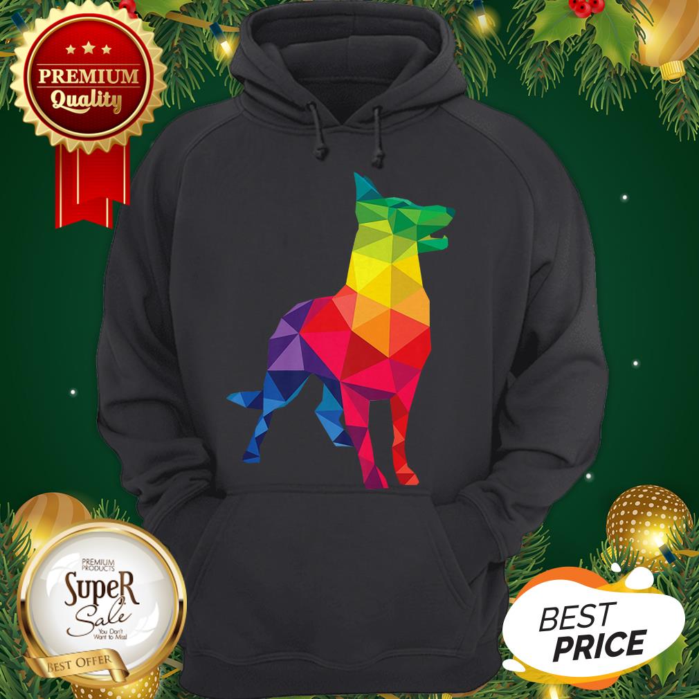 Nice German Shepherd Dog Gay Pride LGBT Shirt