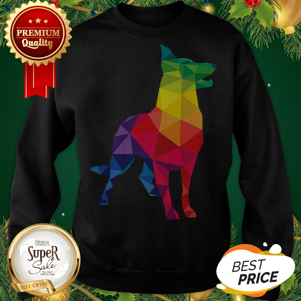 Nice German Shepherd Dog Gay Pride LGBT Shirt