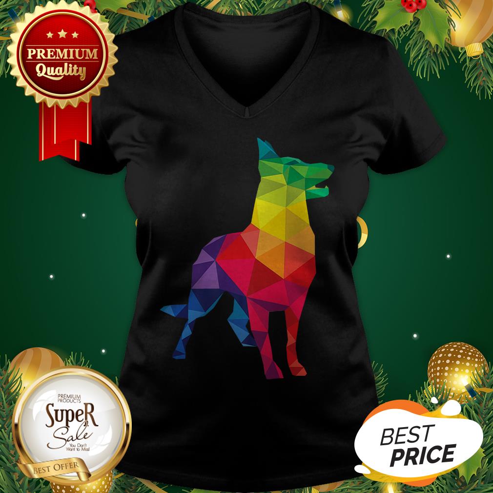 Nice German Shepherd Dog Gay Pride LGBT Shirt