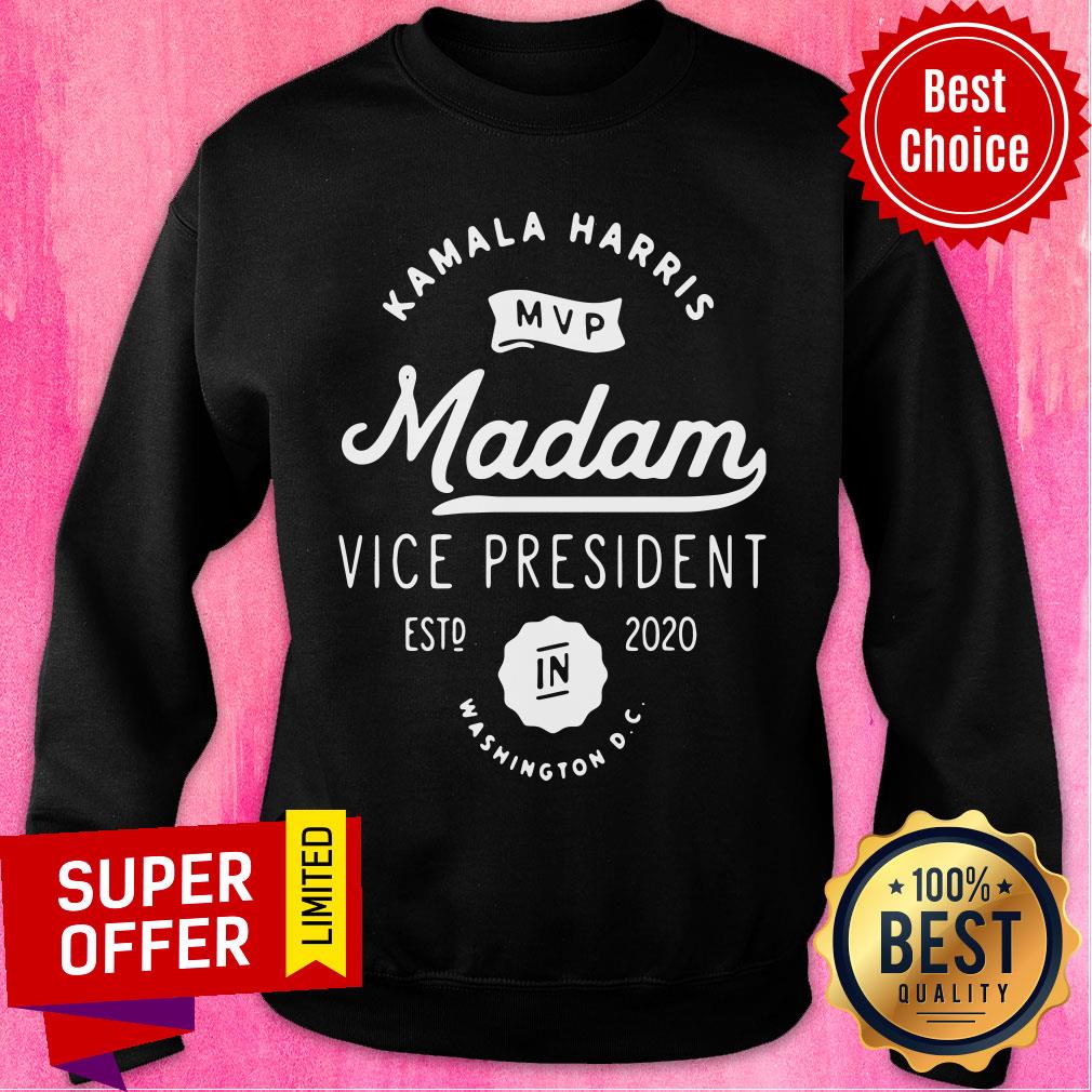 Nice Kamala Harris Mvp Madam Vice President Biden Harris 2020 Shirt