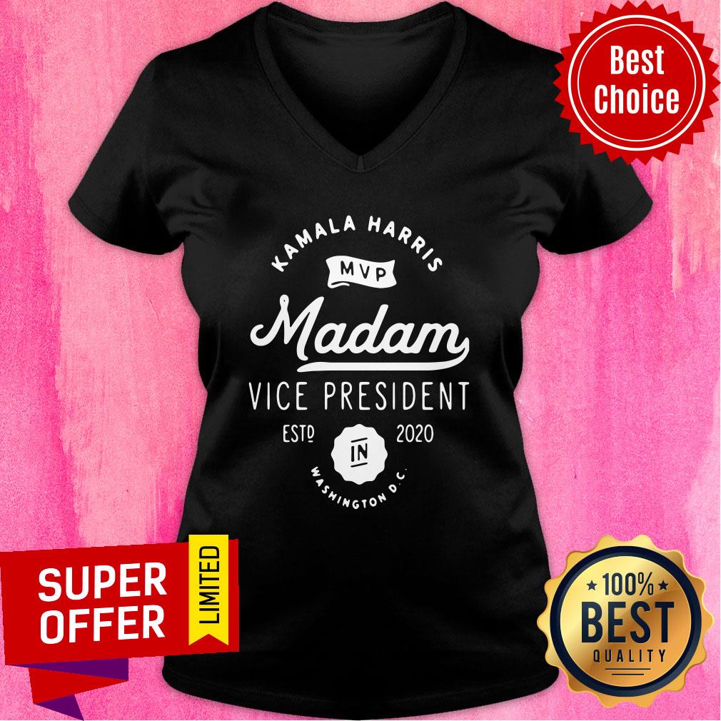 Nice Kamala Harris Mvp Madam Vice President Biden Harris 2020 Shirt