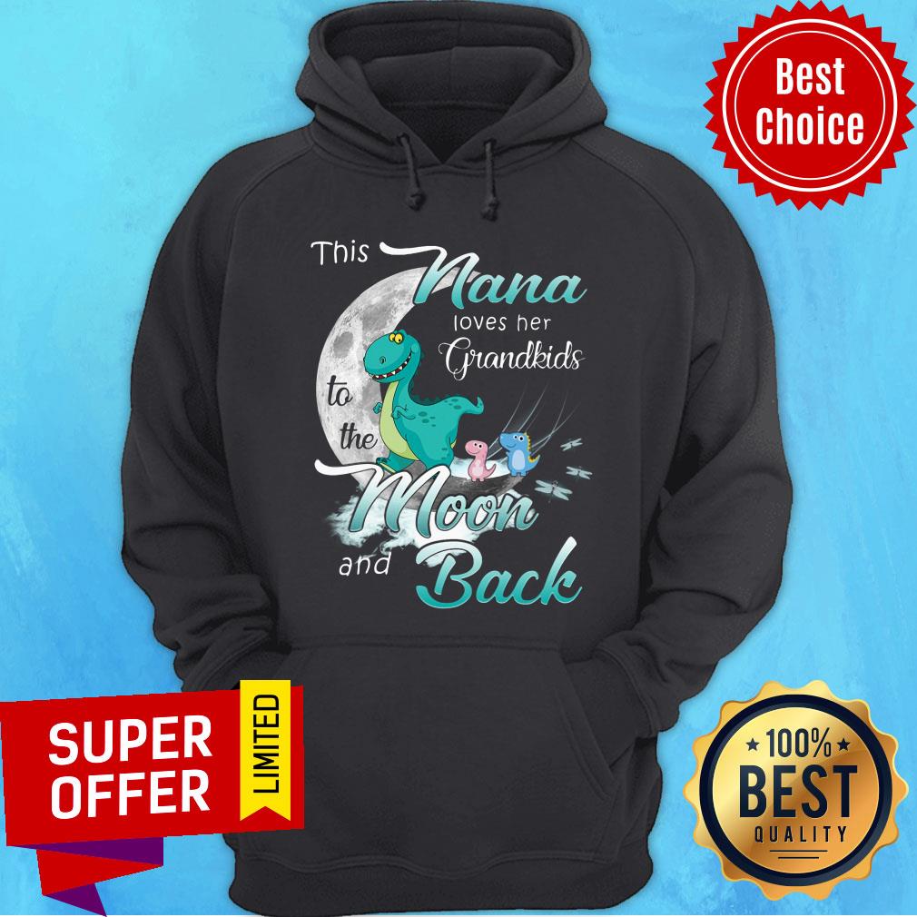 Nice Nana Love Grandkids To The Moon And Back Shirt
